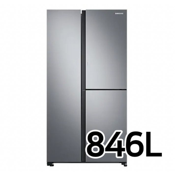 삼성 양문형 냉장고 3도어 RS84T5081SA 846LEL
