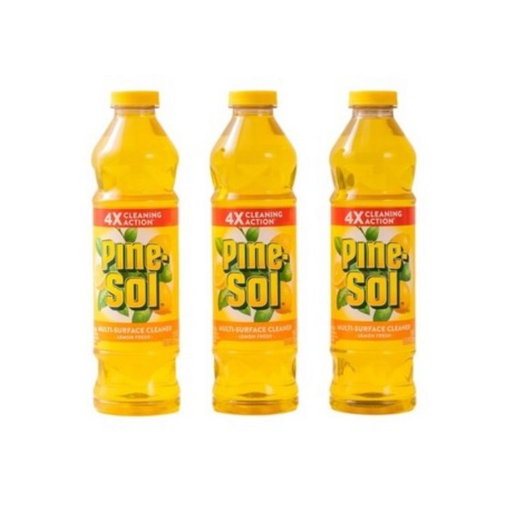 파인솔 다목적 세정제 레몬 강아지 배변냄새 제거 찌든때 828ml, 3개