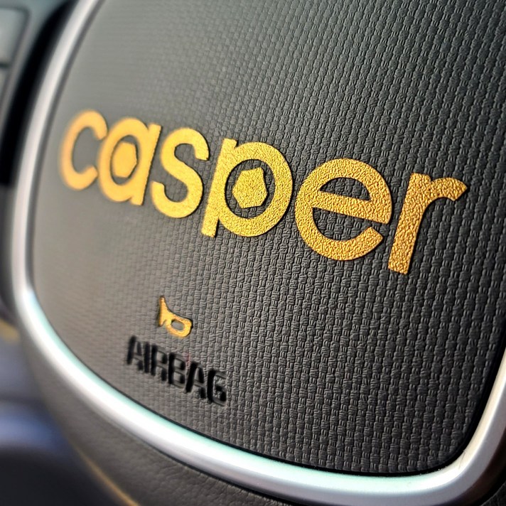 더뉴 캐스퍼 핸들 금장 은장 스티커