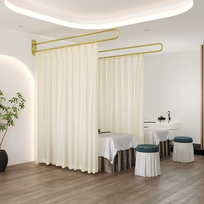 천장 레일 커튼 파티션 철제 가림막 공간 분리