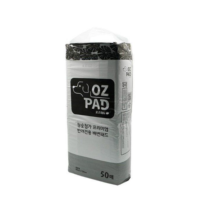 오즈 참숯 국산 애견 패드 대형 20매 X 6팩 120매, 6개