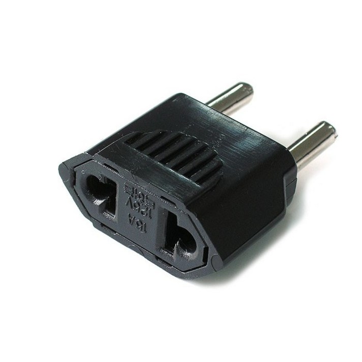 AC전원 플러그 어댑터 110220 1개  110볼트어댑터 220V 돼지코