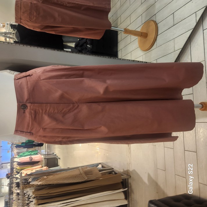 꾸즈 CQ3 22P7 여름 큐롯바지 면 100 치마바지