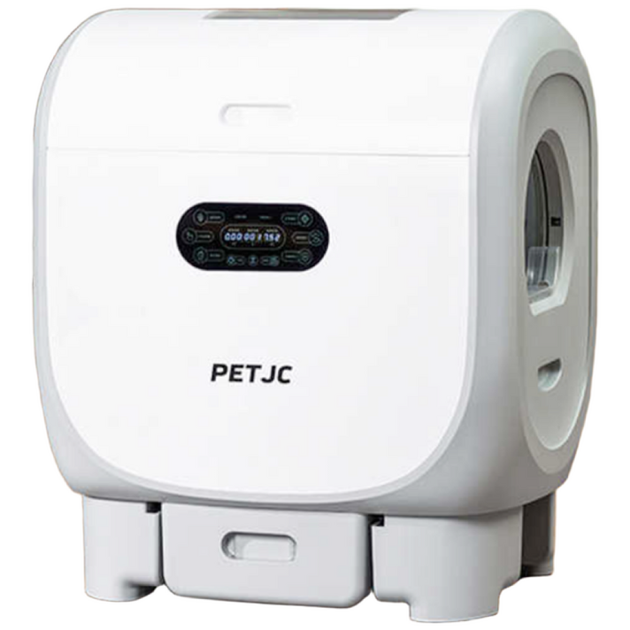 캣토피아 모래 흘림없는 고양이 자동 화장실 배변 자동청소 반려묘 용품 대용량 배변통, 1개