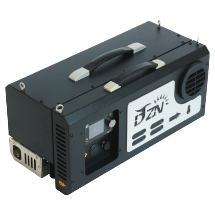 하비즈최신형 차박 창문형 무시동히터 캠핑 이동식 일체형 히터 교세라 점화기 극저소음 연료펌프 지능형 컨트롤러 적용, 검정, 1개