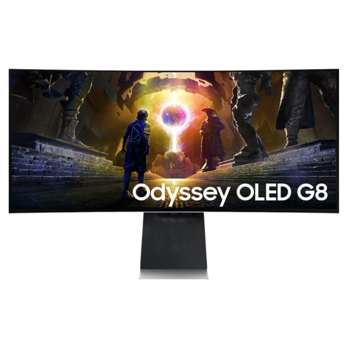 삼성전자 오디세이 OLED G8 S34DG852 34인치86.8cm커브드 게이밍 모니터, 86.8cm, S34DG852