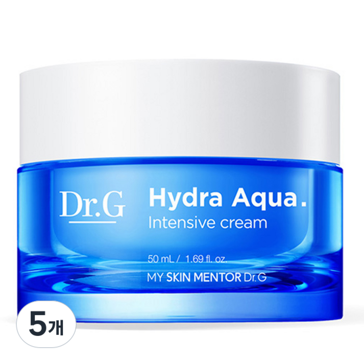 닥터지 하이드라 아쿠아 인텐시브 크림, 50ml, 5개