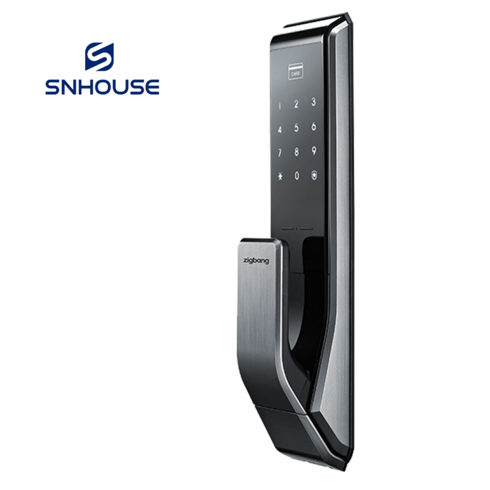 직방 푸시풀 핸들 도어락 SHS-P710