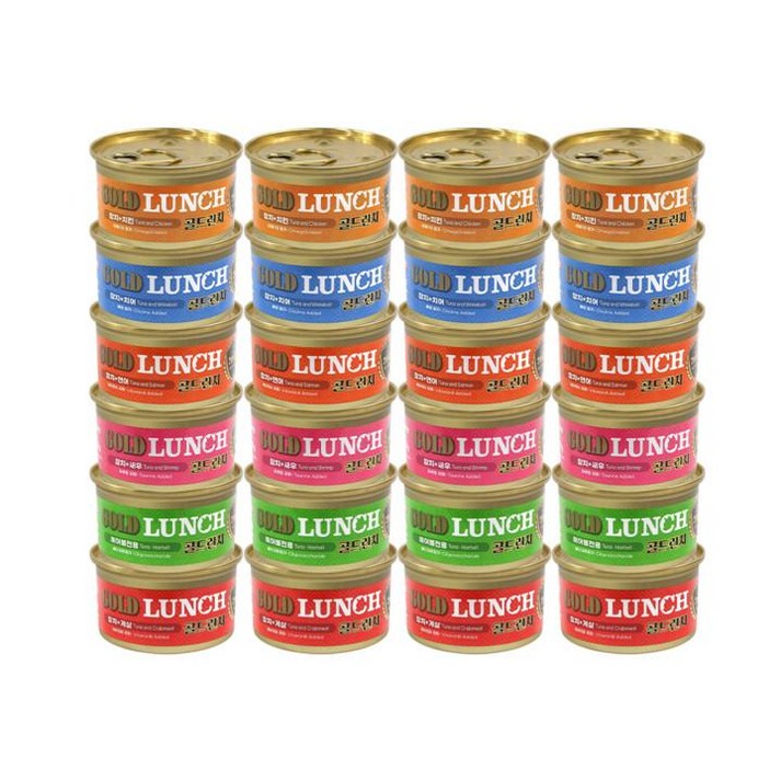 프리미엄 골드 런치캔 길고양이 습식사료