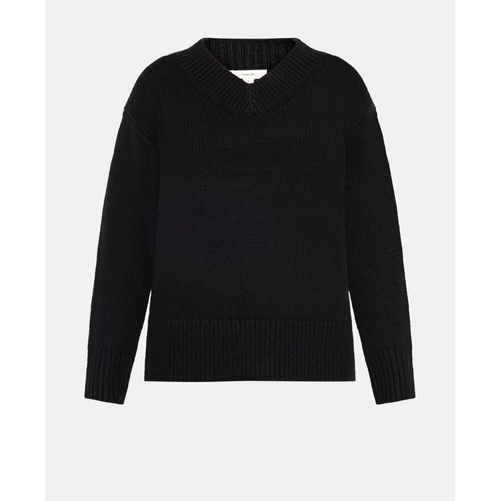 빈스 여성 울 스웨터 니트 블랙 V072279652 967818 (관부가세포함가)