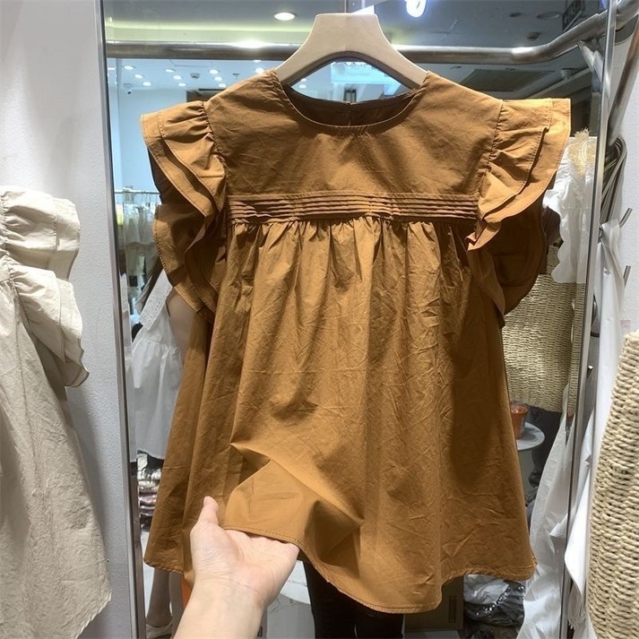 루스리더 여성 패션 민소매 라운드넥 티셔츠 V264