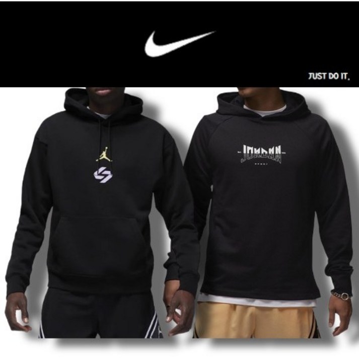 [정품100%/빠른출고] 나이키 조던 후드티 블랙 후드 2 Models 추천 기본 데일리 후드 맨투맨