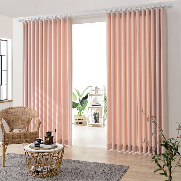 아로아 국내제작 혜미커튼 높이맞춤가능 형상기억 자석끈증정 거실 안방 최고급 호텔식 세련된 색상 사계절커텐