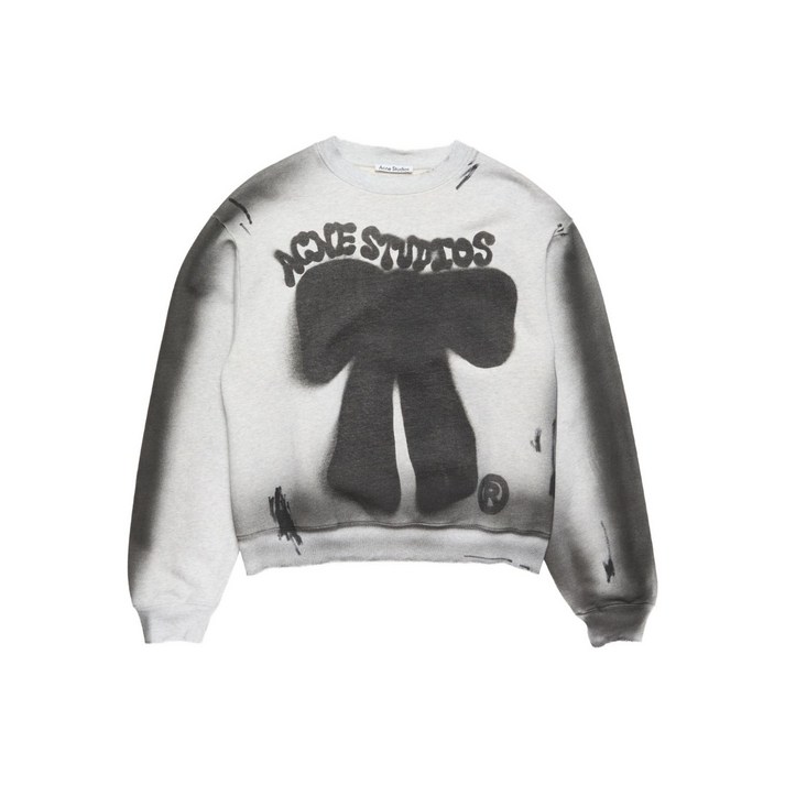 아크네 스튜디오 그래픽 프린트 스웨트셔츠