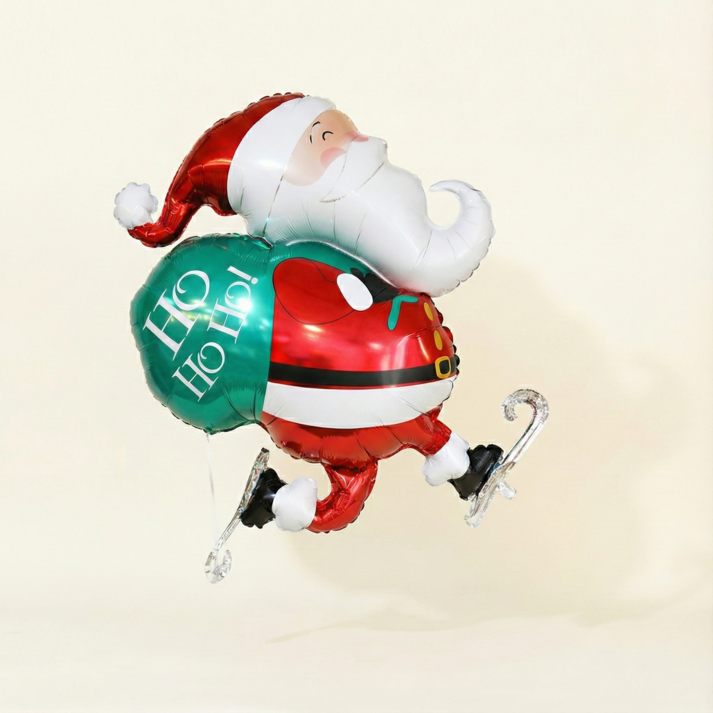 [GRABO 그라보] 산타풍선 스케이팅 산타 45인치 / 크리스마스풍선 홈파티
