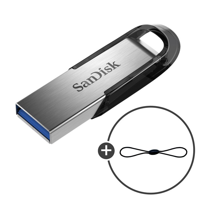 샌디스크 Ultra Flair 울트라 플레어 USB 3.0 SDCZ73128G  USB 고리줄