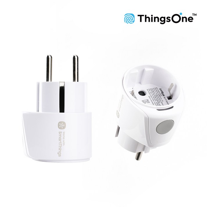 [ThingsOne 싱스원] SmartThings 스마트싱스 전용 스마트플러그 플러그 IoT 와이파이 Wi-Fi 16A IA70001-OTP03 OTP03 IoT 스마트홈