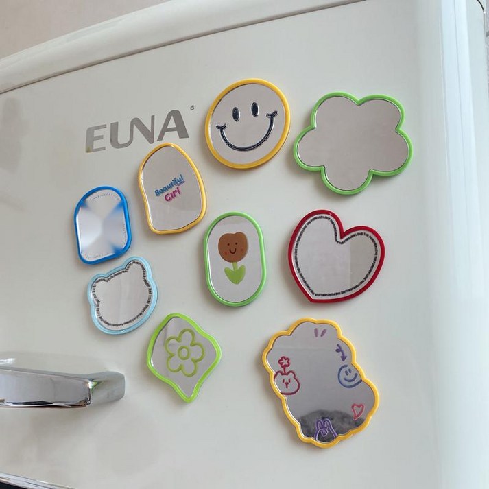 사무실 책상템 아크릴 자석거울 벽걸이 안전 오목거울