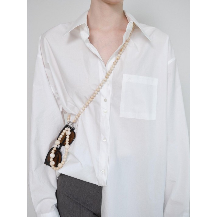 런던플랏 자수 로고 셔츠 4color 25FW