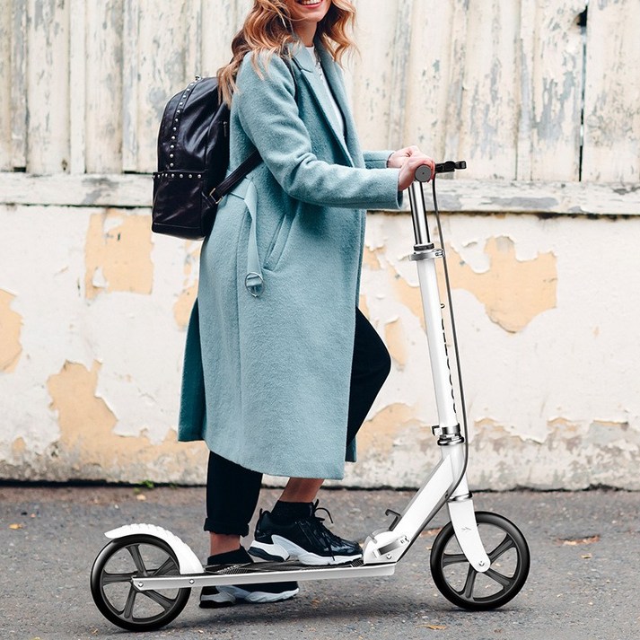 피노블릭 성인 접이식 킥보드 청소년용 수동 두발 스쿠터 J