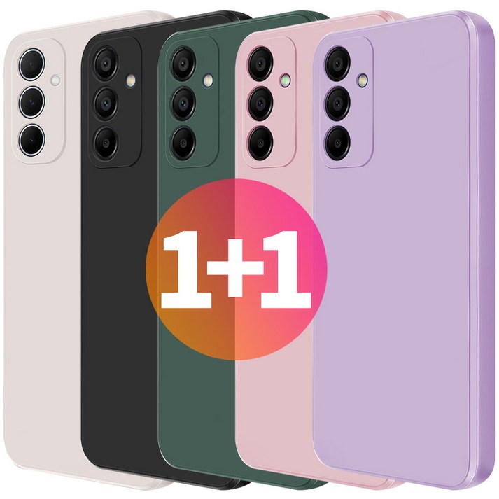 스톤스틸 11 갤럭시 S23플러스 파스텔 컬러 사각 카메라 보호 케이스