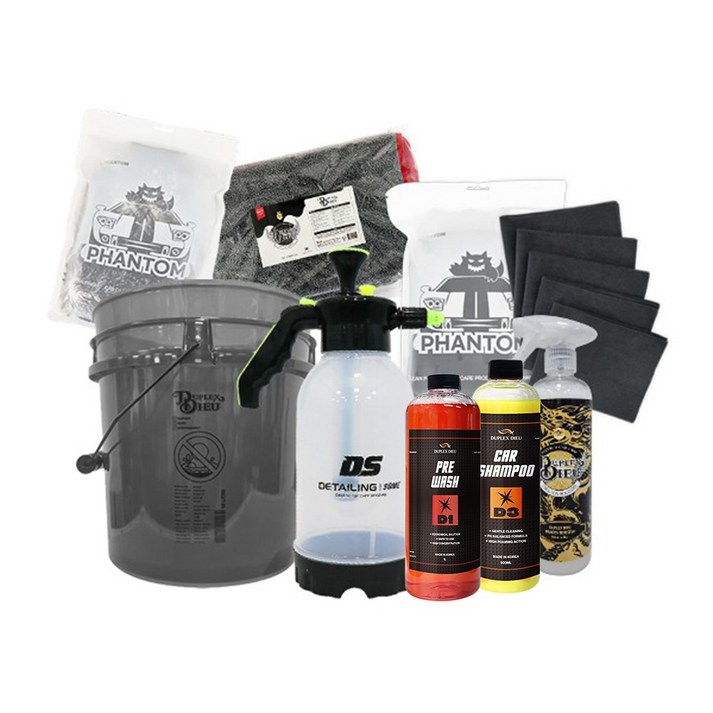 엔공구 자동차 셀프 세차 8종 초보 패키지, 1개