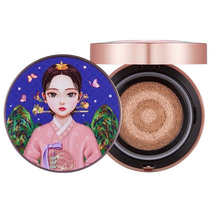 철벽녀 프로폴리스콜라겐 쿠션 본품, 21호 세자빈, 1개