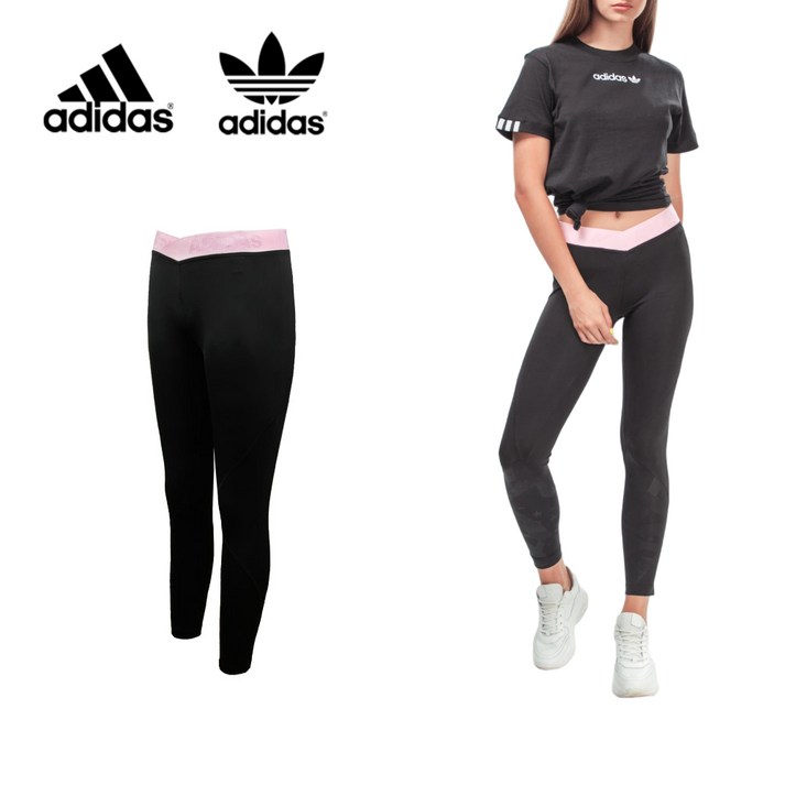 아디다스 여성용 기능성 크롭핏 레깅스 앵클 78 타이즈 러닝 타이츠