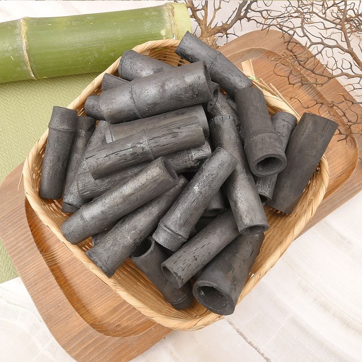 [남도드림] 천기누설 장흥 수제 대나무 숯 캠핑 1kg, 단품, 1개, 1kg