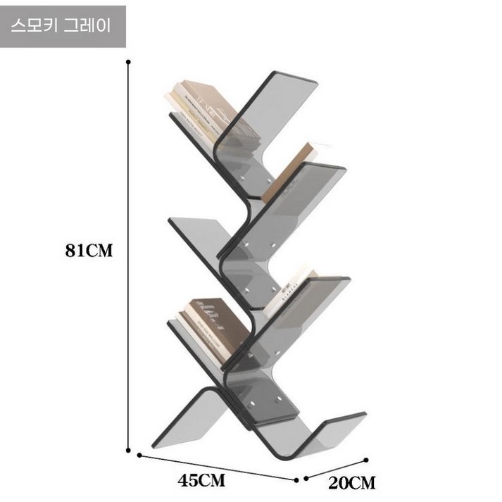 디피용진열 아크릴받침대 아크릴진열대 쇼케이스 악세사리진열대 아크릴전시대 아크릴거치대, 스모크 그레이 - 6 블록