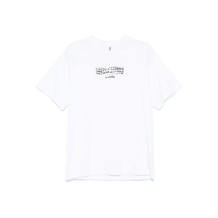 모스키노 로고 프린트 티셔츠