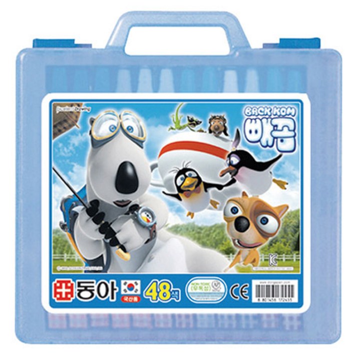 동아크레파스48색블루, 1개입