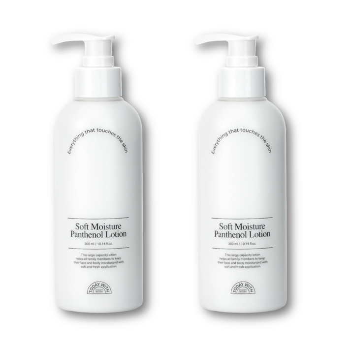 투데이위드 소프트 모이스쳐 에센스 로션, 2개, 300ml 투데이위드 소프트 모이스쳐 에센스 로션, 2개, 300ml