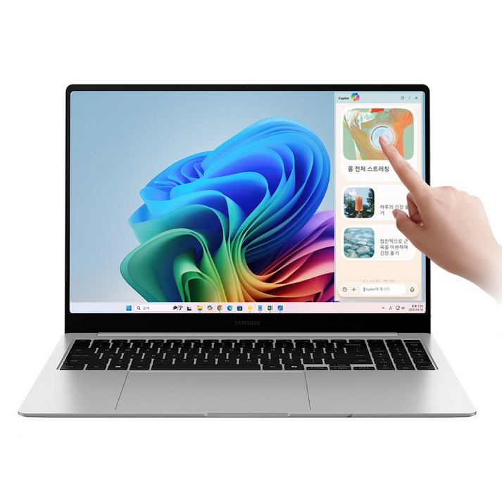삼성전자 갤럭시북5 프로 NT960XHA-K51A 인텔 울트라5 16인치 고해상도 AI 코파일럿+ 윈도우11 터치 스크린 직장인 대학생 노트북, NT960XHA-K51A, WIN11 Home, 16GB, 512GB, 실버