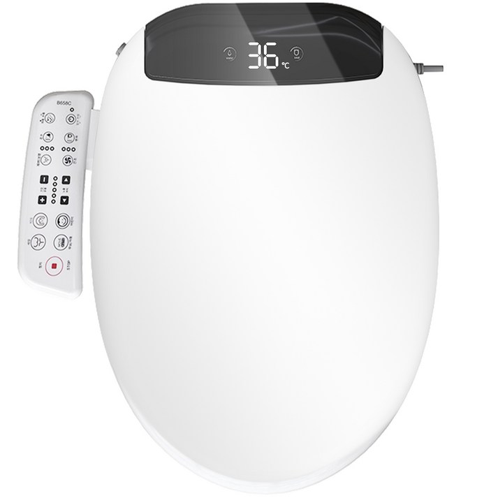 Munjjing IPX5 방수 비데 자동노즐세척 필터리스 무드등 자동감응 온풍건조 키즈/여성모드