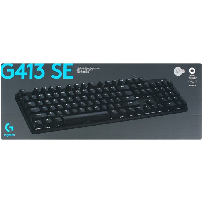 로지텍 G413 SE 기계식 게이밍 유선 일반형 키보드