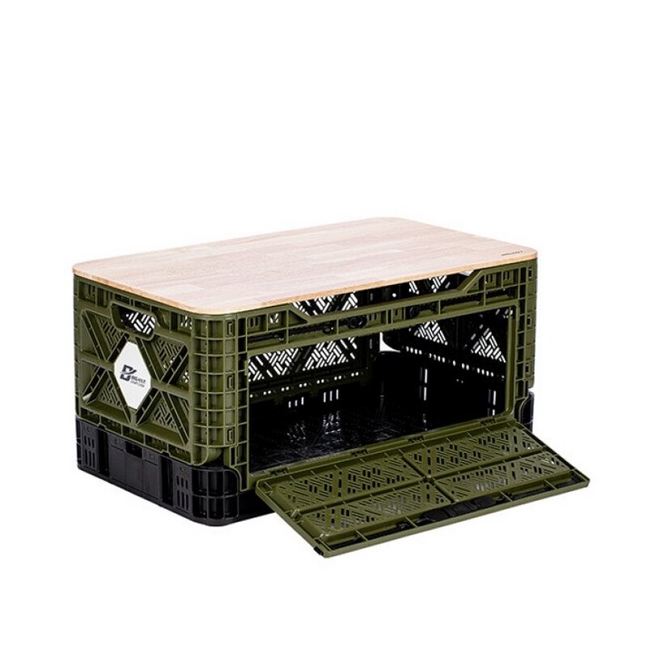 [빅앤트,BIGANT] 빅앤트 90리터 특대형 오픈형 폴딩박스 상판SET 캠핑 수납 접이식 테이블