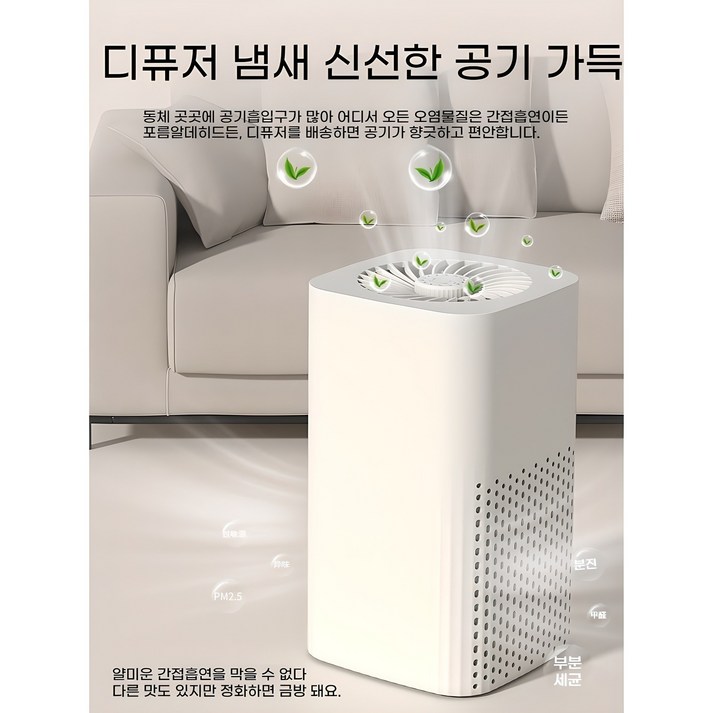 ANYOU 공기청정기 포름알데히드 제거 가정용 탁상용 소형 실내흡연 고양이털 음이온 탈취기 ANYOU 공기청정기 포름알데히드 제거 가정용 탁상용 소형 실내흡연 고양이털 음이온 탈취기