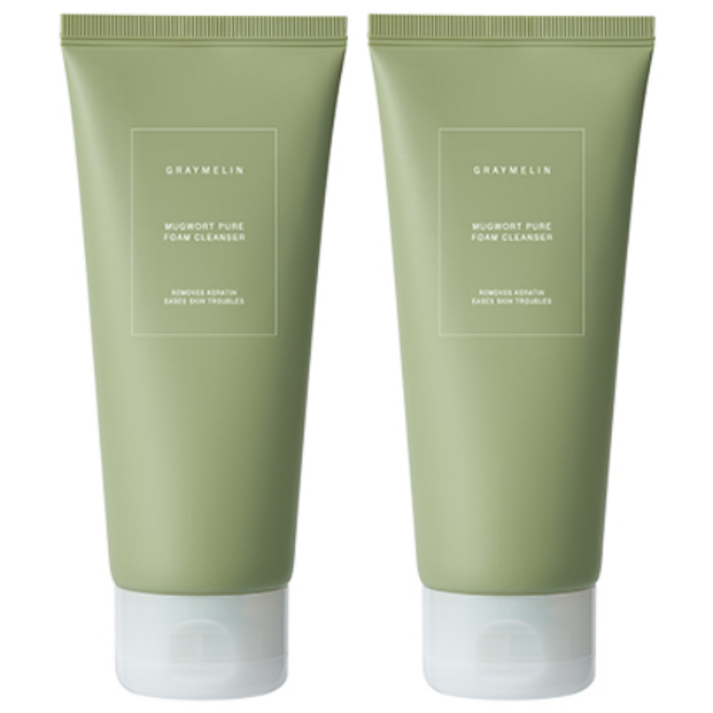 그레이멜린 사철쑥 수분진정 폼클렌징, 2개, 150ml