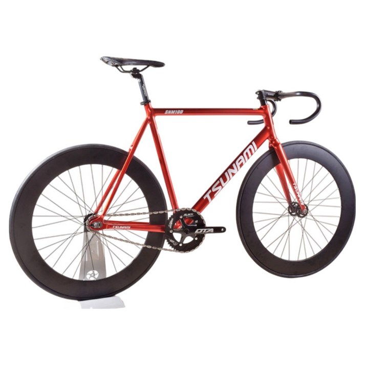 픽스트라 TSNAMI 픽시 자전거 정품 입문용 충격흡수 레이싱 로드 고정 기어, 1개, 190cm, 블랙 레이싱