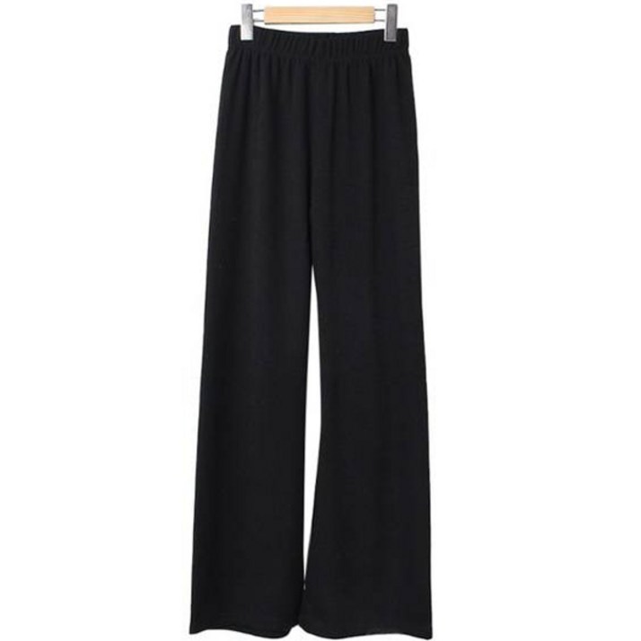 린다샵 여성용 스골틴 밴딩 잔골지 니트 쫀쫀 부츠컷 팬츠 cppt11061k2a