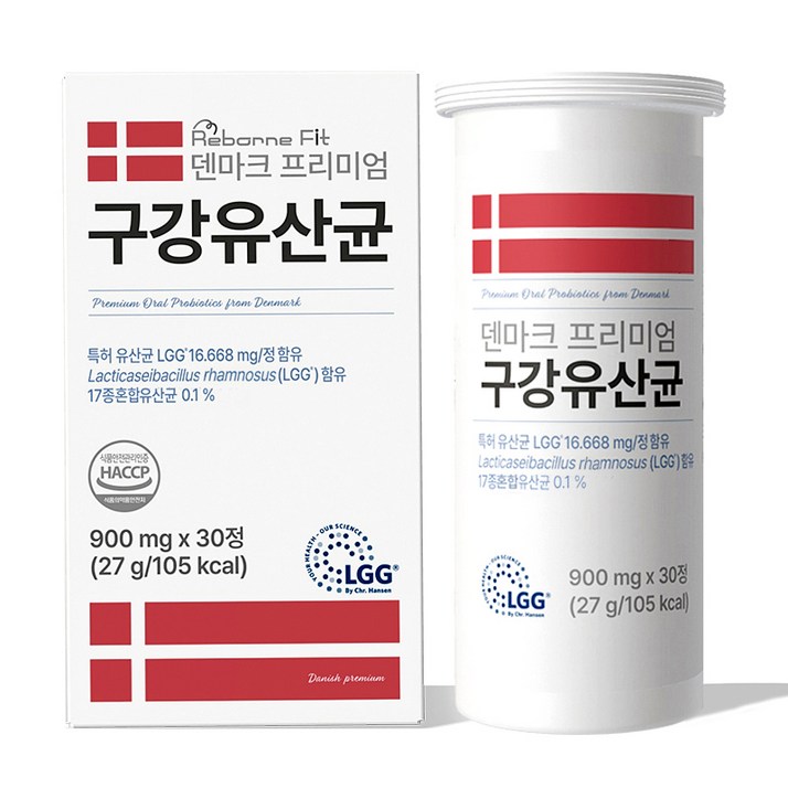 리본핏 덴마크 프리미엄 구강유산균