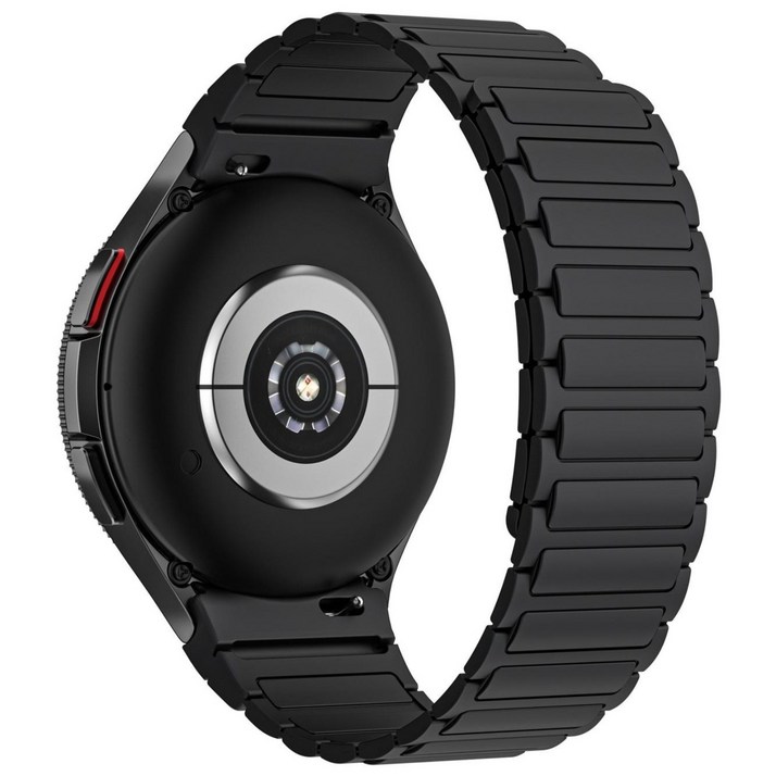 Fegwilde 갤럭시워치 스포츠 마그네틱 실리콘 스트랩 워치7/6/6클래식/5/5골프/4/4클래식 호환 40mm 44mm 45mm 43mm 47mm 42mm 46mm