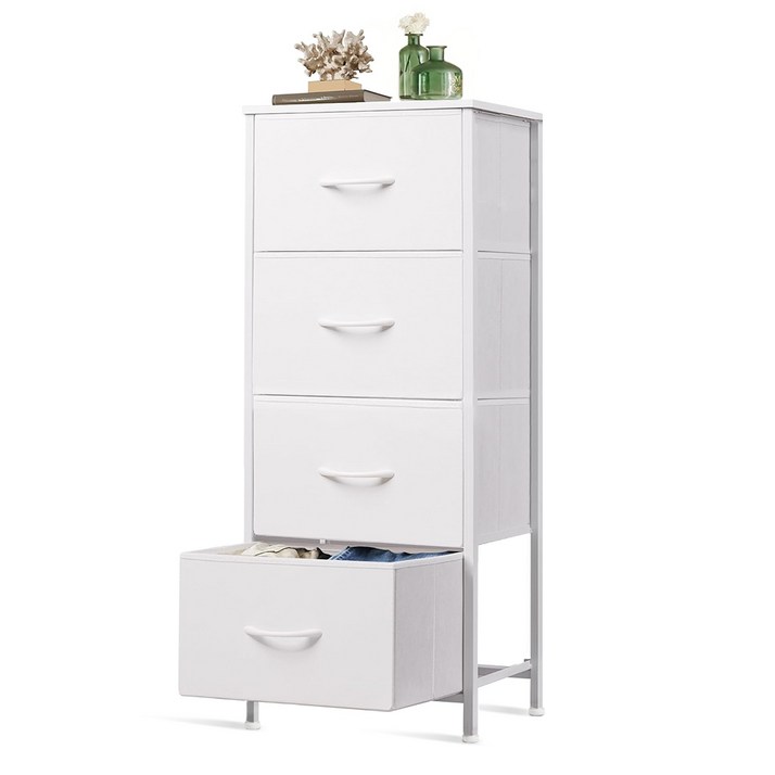 KOTTII 서랍장 수납장 침실용, 대용량 다단 서랍장, 거실용 서랍 유닛