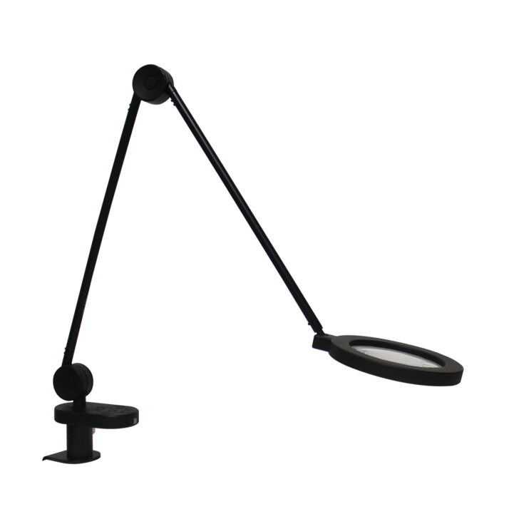 코지라이트 LED스탠드 TB-L480C (돋보기 썬라이크LED 변경가능) 사무용,클렘프타입, 리모컨포함, 블랙