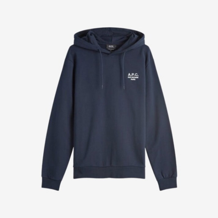 [아페쎄] 스탠다드 후드티셔츠 네이비 남성 COHBV M27914 TIQ