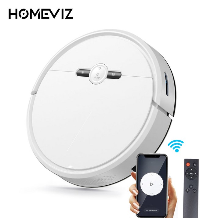 HOMEVIZ 스마트 로봇 물걸레 청소기 SD1 로봇청소기물탱크, SD1