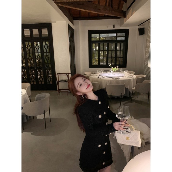 겨울하객원피스 미디 원피스 우아한 모녀 고해리 장만월 패션 서예지 겨울하객원피스 미디 원피스 우아한 모녀 고해리 장만월 패션 서예지