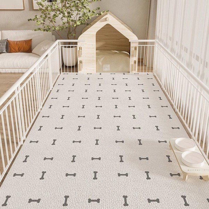 강아지 매트 미끄럼방지 푸우형매트 논슬립 반려견 방수매트