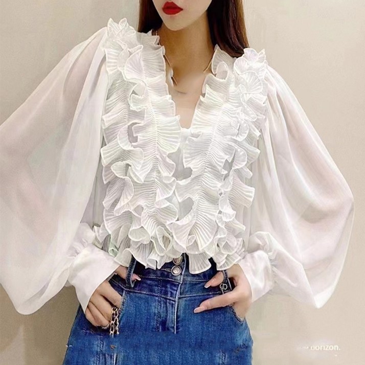 댄스복 아랑고고 프릴 블라우스 장구 화려한 대회복 라인 공연복 단체복 난타복 빅사이즈 무대복 의상